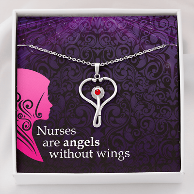#ad Nurse Gift Necklace Nurse Appreciation Gift Necklace Nurse Wife Gift Necklace $39.95