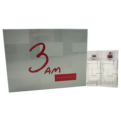 3 AM by Sean John for Men 2 Pc Gift Set 3.4oz EDT Spray 3.4oz After Shave $49.90