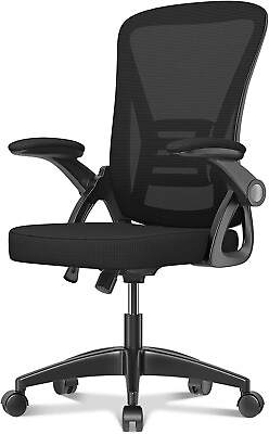 #ad Ergonomic Mesh Office Chair Lumbar Support Mid Back Desk Swivel Computer Chair $59.99