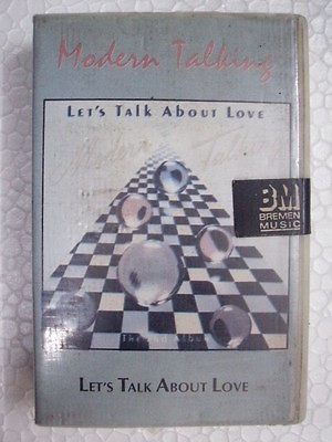 #ad MODERN TALKING LETS TALK ABOUT LOVE RARE CASSETTE INDIA CLAMSHELL OCT 1985 $80.99