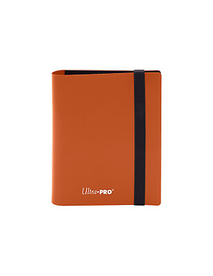 #ad Ultra PRO Eclipse Pumpkin Orange 2 Pocket Pro Binder $12.99