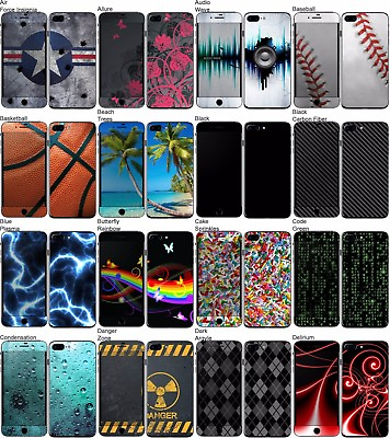 #ad Any 1 Vinyl Decal Skin for Apple iPhone 8 Plus iOS Smartphone Buy 1 Get 2 Free $13.50