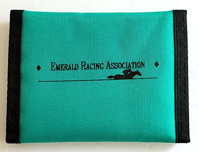 #ad Vtg NEW Wallet Emerald Racing Assn Horseracing Seattle Horse Race souvenir $14.88