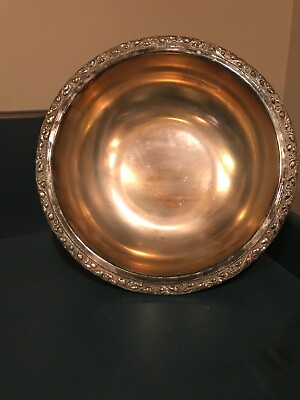 #ad w s blackinton silver plate Serving Bowl 10 Inches No. 185 $12.00