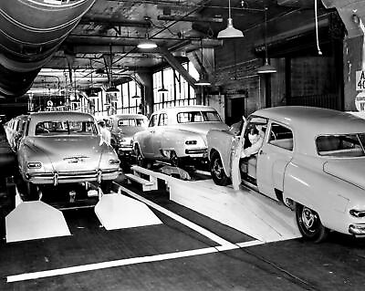 #ad 1948 STUDEBAKER Assembly Line PHOTO 224 P $11.77