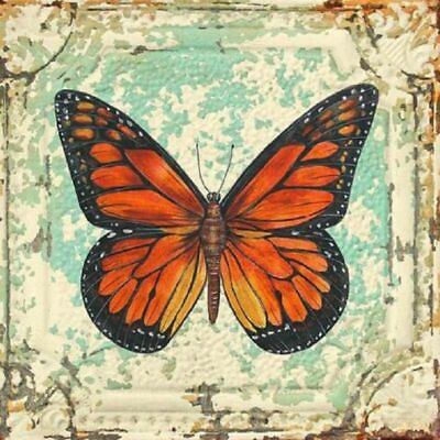 #ad Brown Butterfly Diamond Painting Lovely Insect Design Embroidery Wall Decoration $146.18